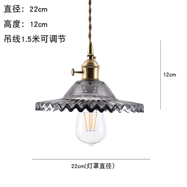 懷舊老上海復古工業風Loft創意餐廳酒吧台單頭綠色小雨傘吊燈 - luxhkhome