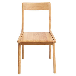 實木餐椅家用現代簡約餐廳餐桌椅書桌椅休閒凳子拆裝北歐靠背書椅 - luxhkhome