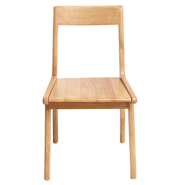 實木餐椅家用現代簡約餐廳餐桌椅書桌椅休閒凳子拆裝北歐靠背書椅 - luxhkhome