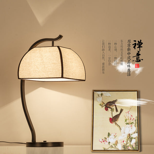 新中式落地燈現代簡約客廳書房臥室落地檯燈中式創意中國風釣魚燈