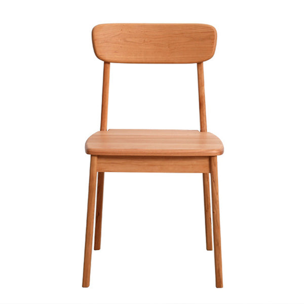 櫻桃木餐椅北歐純實木椅子餐廳餐桌椅組合凡屋網紅原木書桌椅