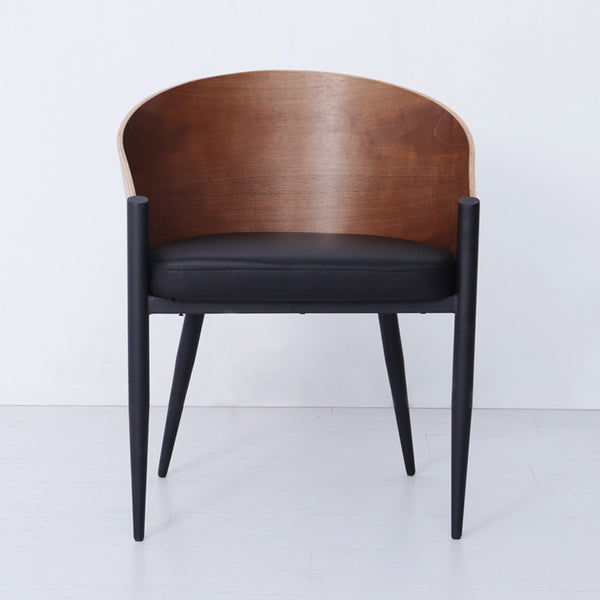 時尚鐵腳圍椅 鐵藝創意家具餐椅 簡約金屬椅現代設計師椅子餐廳椅 - luxhkhome