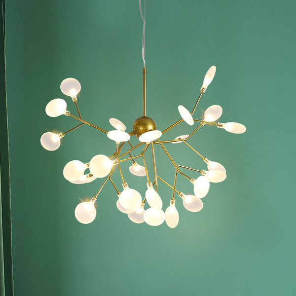 螢火蟲吊燈北歐風格ins網紅現代簡約客廳燈具創意個性餐廳臥室燈 - luxhkhome