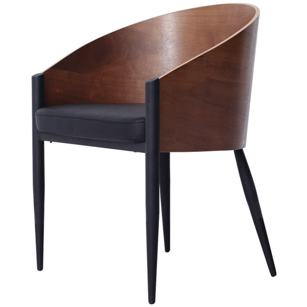 時尚鐵腳圍椅 鐵藝創意家具餐椅 簡約金屬椅現代設計師椅子餐廳椅 - luxhkhome