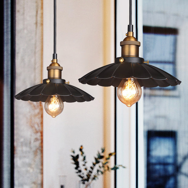 北歐風吊燈美式鄉村復古懷舊LOFT餐廳咖啡廳古銅色吊燈具 - luxhkhome