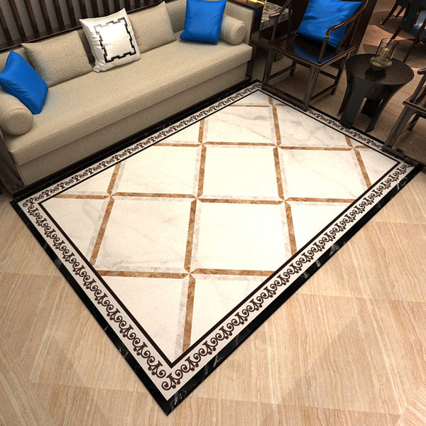 地毯客廳現代簡約大理石紋沙發茶几毯臥室床邊長方形房間家用定制