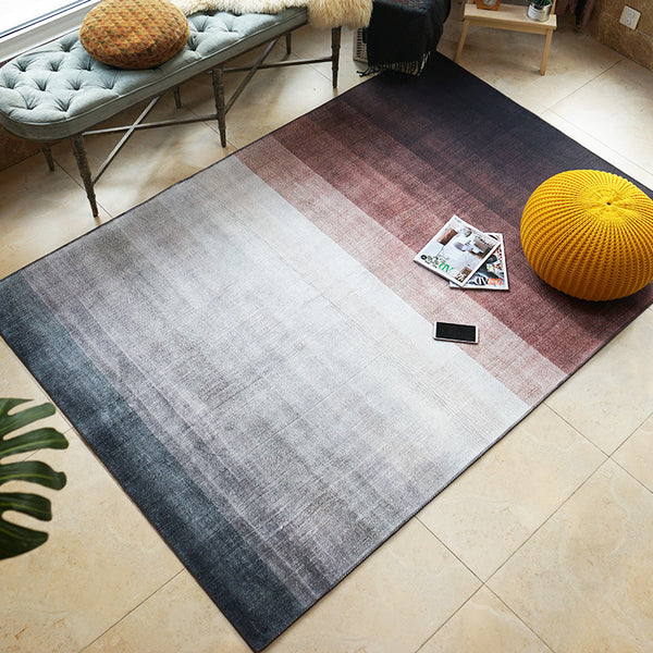 地毯客廳現代簡約輕奢浪漫漸變 臥室滿鋪地毯沙發茶几墊可水洗