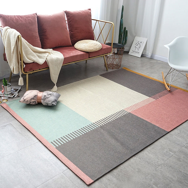 雪尼爾簡約地毯客廳臥室地毯時尚家居地毯滿鋪客廳茶几毯工廠定制