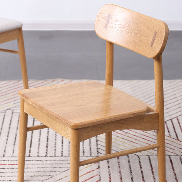 日式設計師餐椅北歐實木家用椅子靠背椅酒店咖啡廳家用椅現代簡約