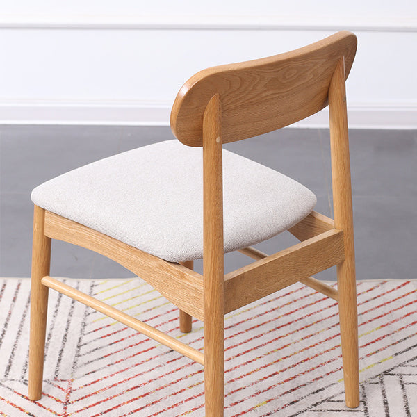日式設計師餐椅北歐實木家用椅子靠背椅酒店咖啡廳家用椅現代簡約