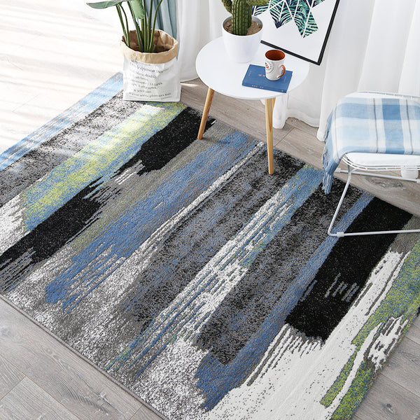 港龍地毯網紅同款北歐簡約現代ins家用客廳滿鋪沙發茶几臥室床邊