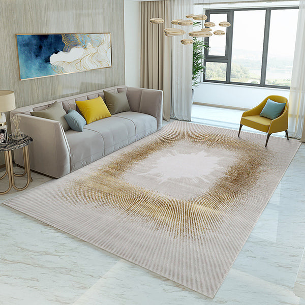 輕奢北歐地毯客廳沙發茶几毯簡約現代新中式臥室床邊滿鋪可機洗