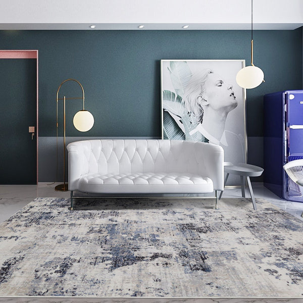土耳其進口地毯現代簡約北歐客廳沙發茶几毯臥室房間床邊滿鋪輕奢