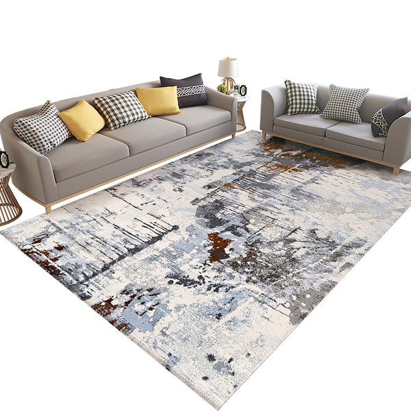 北歐臥室地毯 家用機織現代簡約新中式地毯 客廳