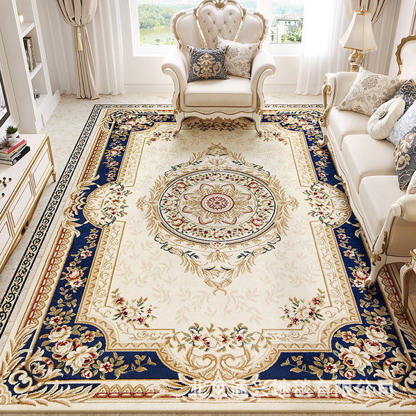 歐式丙綸地毯家用滿舖大面積臥室床邊民族風奢華客廳沙發茶几墊