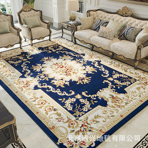 歐式丙綸地毯家用滿舖大面積臥室床邊民族風奢華客廳沙發茶几墊