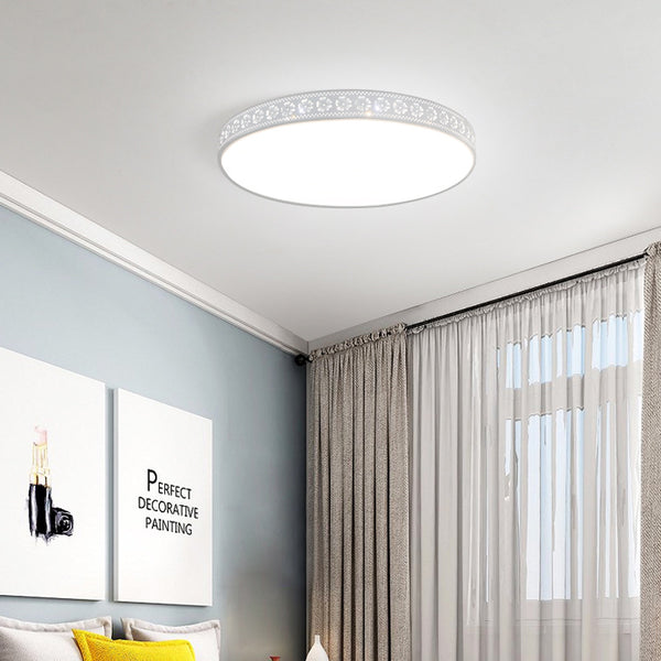 吸頂燈led 現代簡約超薄臥室客廳燈圓形走廊過道陽檯燈具2020新款