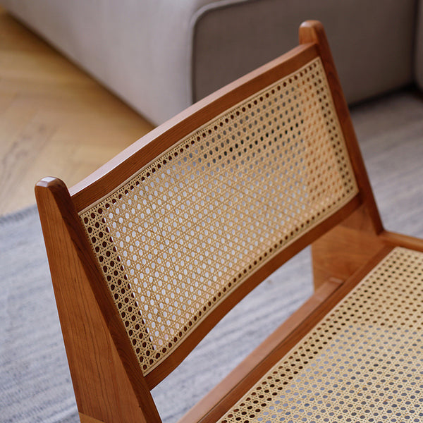 管木匠籐編單人沙發椅現代簡約北歐休閒椅客廳陽台躺椅子無扶手
