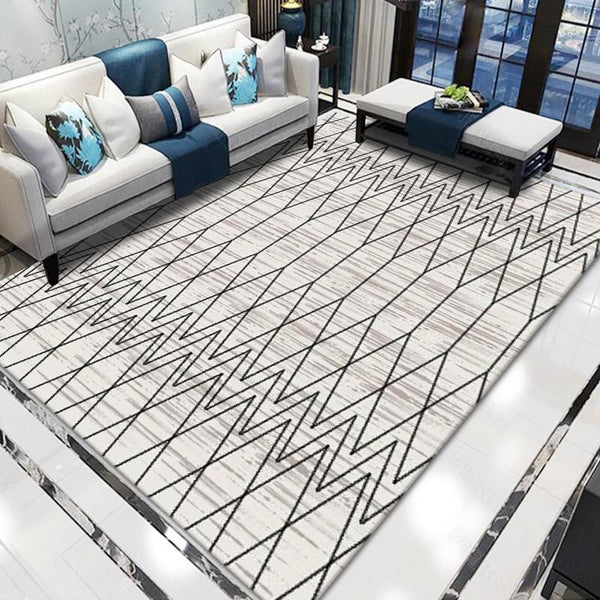 北歐地毯客廳臥室茶几地墊網紅家用沙發床邊毯輕奢防滑滿鋪房間