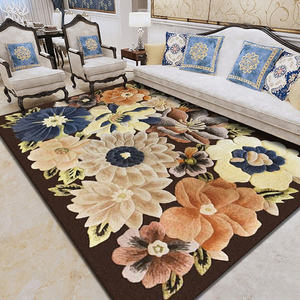 簡約地毯客廳臥室中國風古典新中式複古禪意茶室家用沙發茶几地墊