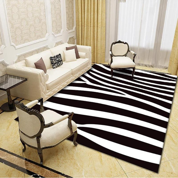 北歐ins地毯臥室網紅沙發客廳家用房間床邊地墊紋理滿鋪可睡可坐