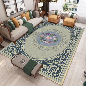 歐式地毯客廳沙發茶几毯奢華宮廷中歐房間臥室滿鋪床邊毯家用地墊