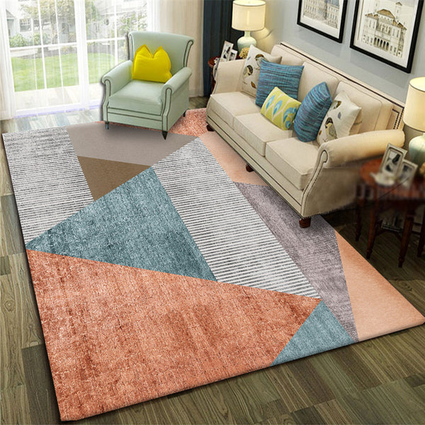 奢華現代簡約地毯歐式客廳毯網紅沙發茶几地墊臥室床邊毯家用地墊