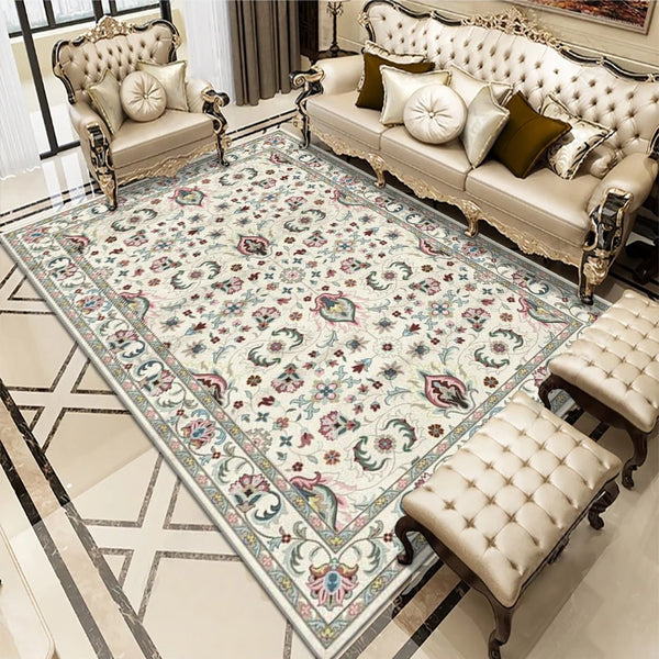 歐式客廳茶几地毯毯沙發奢華地毯輕奢臥室墊房間美式家用地墊地毯