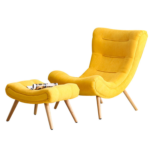 北歐懶人沙發椅單人網紅款蝸牛椅創意客廳臥室小沙發陽台休閒躺椅