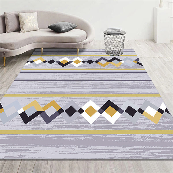 摩洛哥風格地毯北歐臥室客廳地毯沙發茶几地墊簡約現代日式地墊