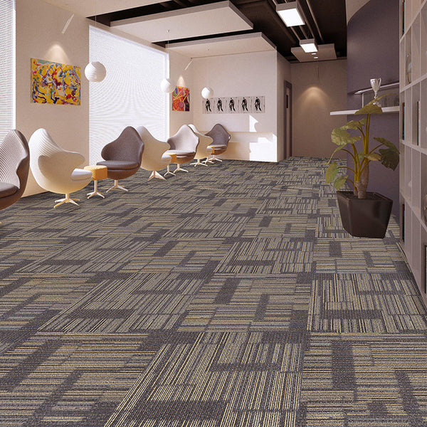 廠家批發工程辦公室地毯定制 走廊會議室拼接方塊地毯
