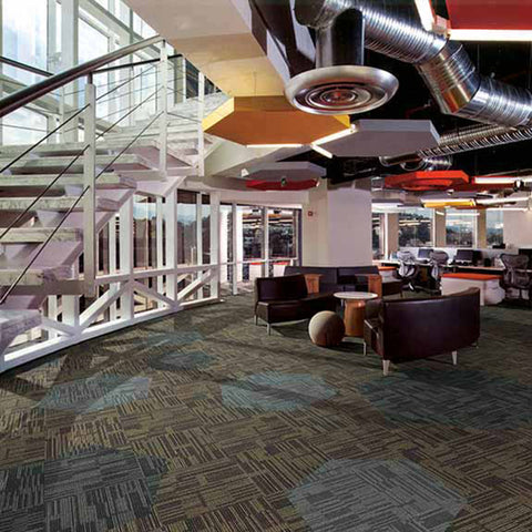 【10系列】廠家直銷阻燃方塊拼接地毯 辦公室臥室地毯工程地毯
