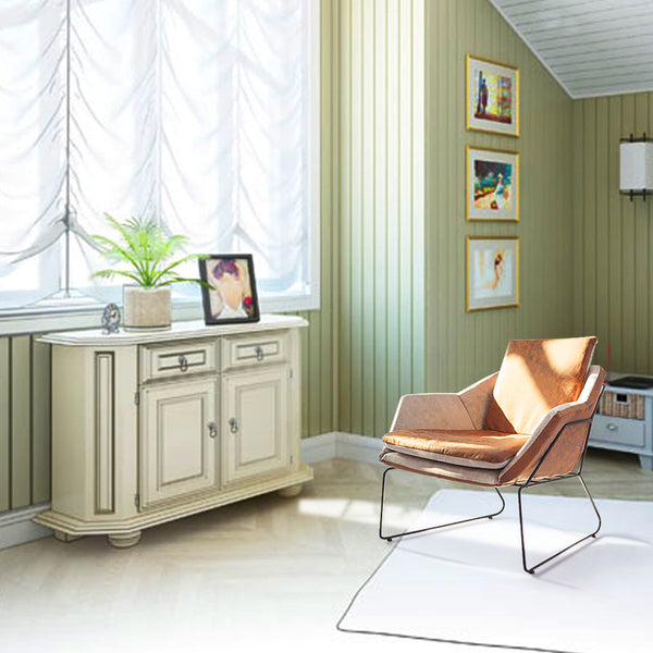鐵藝沙發創意懶人北歐單人沙發椅服裝店復古現代簡約咖啡沙發椅