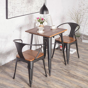 廠家批發北歐簡約洽談桌椅 工業風做舊咖啡廳酒吧工作室桌椅組合 - luxhkhome
