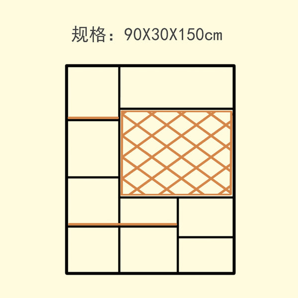 廠家loft隔斷置物架創意屏風工業風落地展示架美式書架儲物紅酒架 - luxhkhome