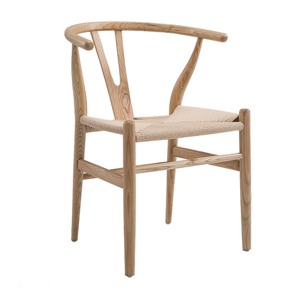 Y椅實木中式餐椅北歐簡約現代設計師椅 扶手圈椅休閒椅咖啡廳桌椅 - luxhkhome