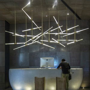 後現代創意北歐個性藝術工業風裝飾燈具前台辦公室吧台吊燈 - luxhkhome