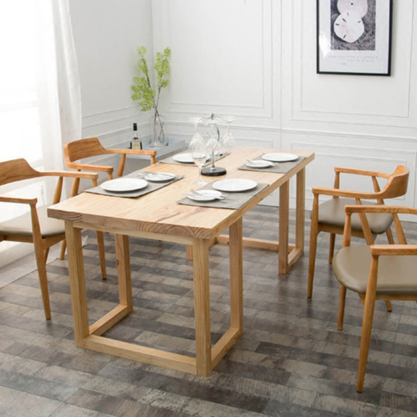 兩用美式鄉村餐桌家用長方形泡茶桌 現代簡約多功能創意實木桌椅 - luxhkhome