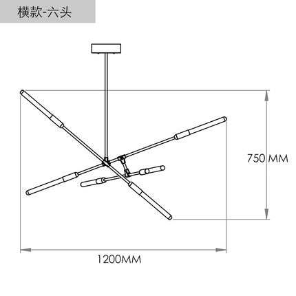 後現代客廳吊燈大氣創意設計師樣板房吊燈個性樹枝北歐餐廳吊燈 - luxhkhome