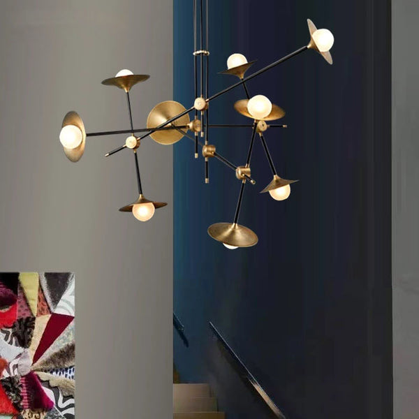 後現代美式複古工業風時尚個性創意喇叭客廳燈吧台北歐餐廳吊燈 - luxhkhome
