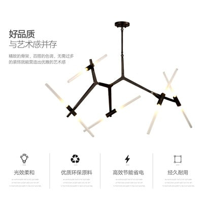 北歐後現代藝術工業風意大利設計師風格簡約創意個性人字樹杈吊燈 - luxhkhome