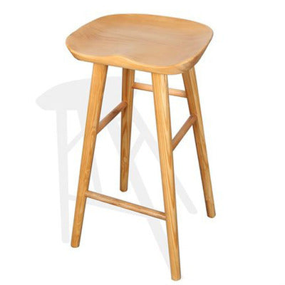 簡約實木吧台桌椅組合咖啡廳奶茶店休閒高腳椅 家用客廳靠牆桌椅 - luxhkhome