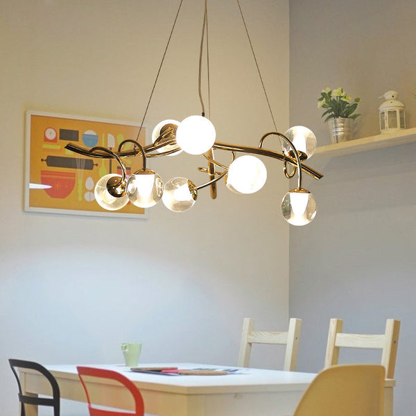 北歐後現代簡約客廳個性大吊燈創意藝術臥室LED燈具吧台餐廳吊燈 - luxhkhome