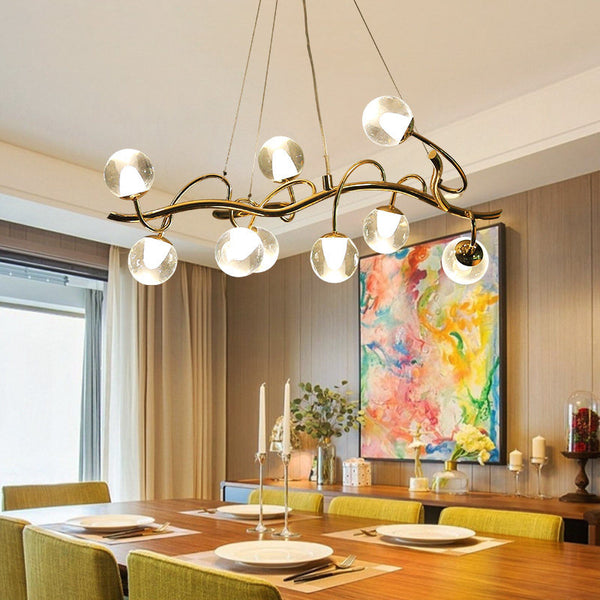 北歐後現代簡約客廳個性大吊燈創意藝術臥室LED燈具吧台餐廳吊燈 - luxhkhome