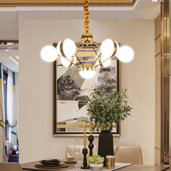 魔豆吊燈LED現代創意個性客廳燈具北歐藝術服裝店吧台餐廳吊燈 - luxhkhome