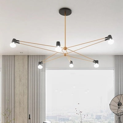 北歐後現代創意個性客廳輕奢吊燈大氣設計師簡約臥室餐廳美式燈具 - luxhkhome