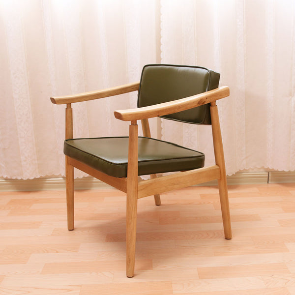 北歐實木電腦椅靠背沙發椅家用餐廳現代復古舒美特咖啡廳餐廳椅子 - luxhkhome