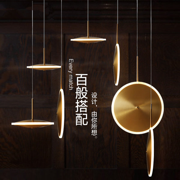 北歐後現代吊燈臥室餐廳書房吧台床頭創意簡約現代個性燈美式燈具 - luxhkhome