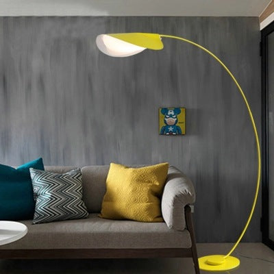 北歐現代大落地燈LED客廳臥室簡約設計師個性創意釣魚燈遙控燈具 - luxhkhome