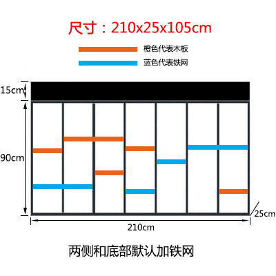 北歐風室內隔斷格子置物架客廳鐵藝綠蘿植物花架陽台金屬花槽花台 - luxhkhome